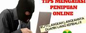 Surat Penangkapan Penipuan Online